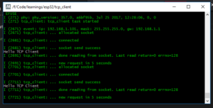 ESP32 TCP Client