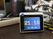 wio terminal NTP based digital clock