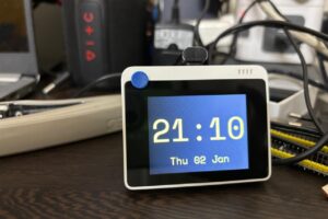 wio terminal NTP based digital clock
