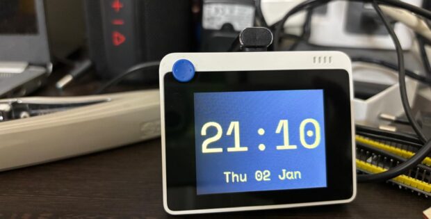 wio terminal NTP based digital clock